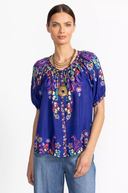 Johnny Was Women AVAH BUTTONED DOWN SHIRT