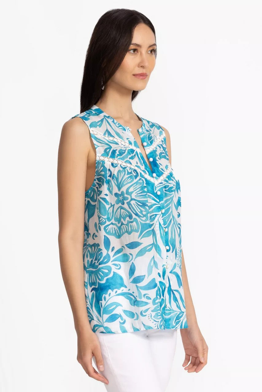 Johnny Was Women TANK BLOUSE