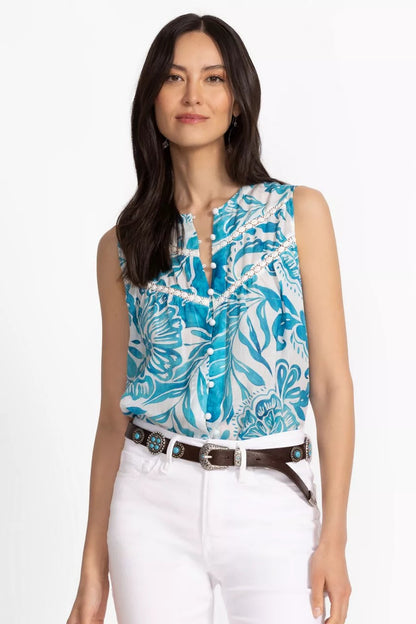 Johnny Was Women TANK BLOUSE