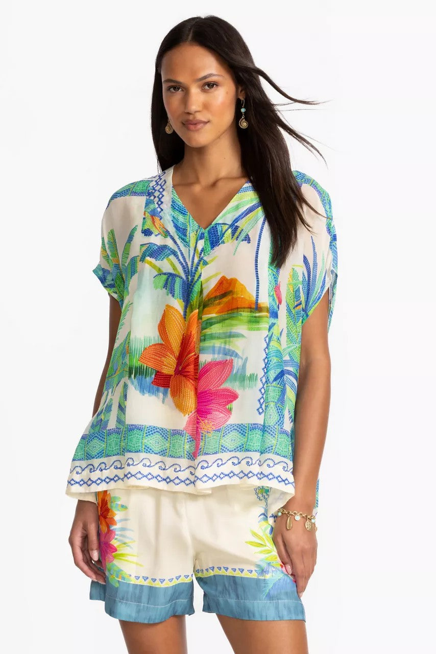 Johnny Was Women HANA BLOUSE