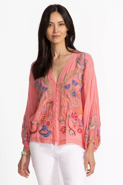 Johnny Was Women LUNA SHIRT