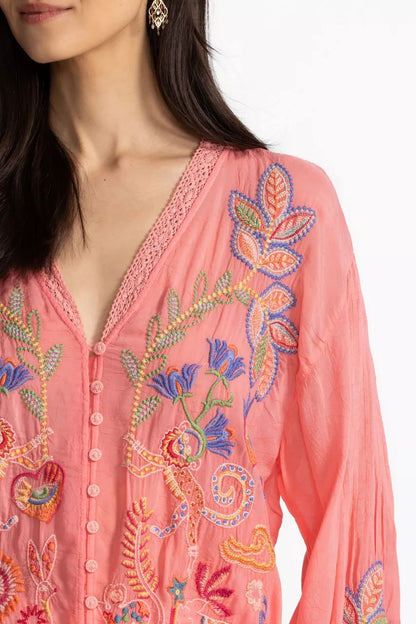 Johnny Was Women LUNA SHIRT