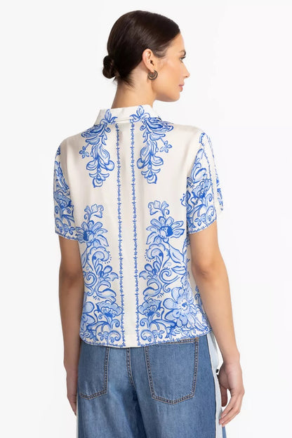 Johnny Was Women ARIANA BUTTON DOWN SHIRT