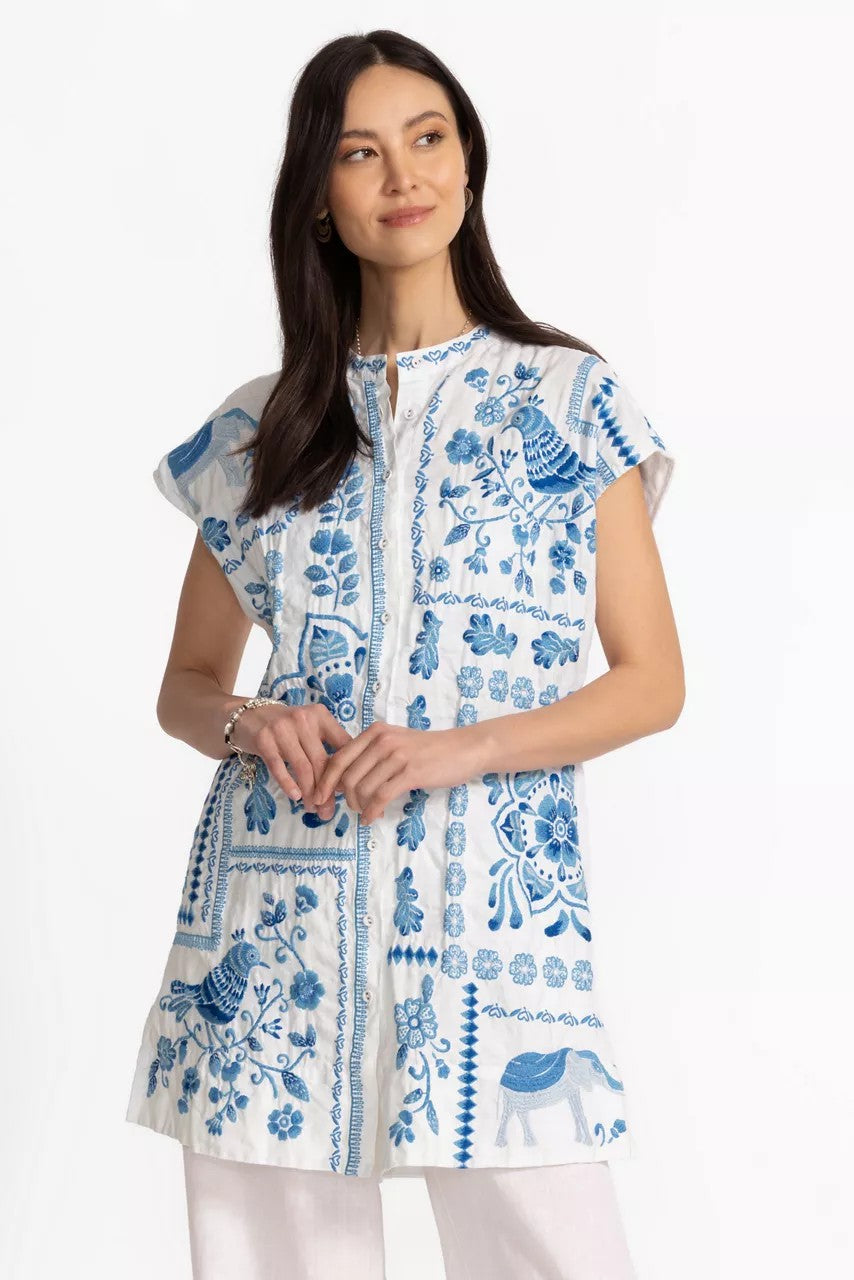 Johnny Was Women DOLMAN SWING TUNIC
