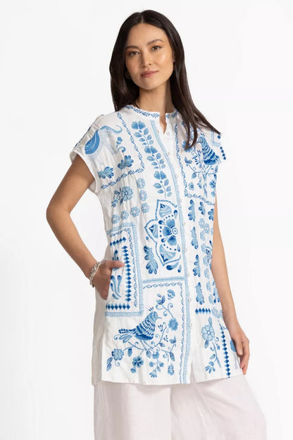 Johnny Was Women DOLMAN SWING TUNIC
