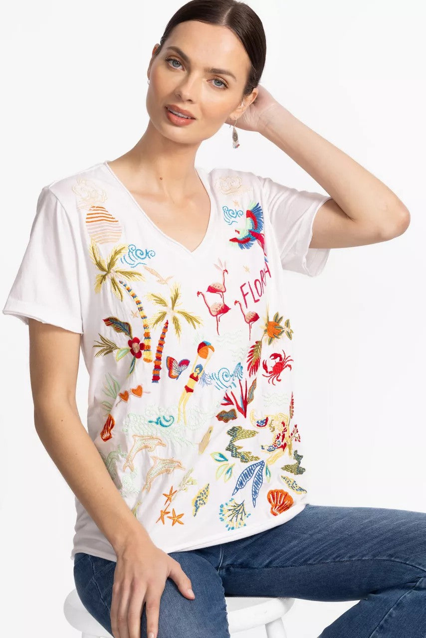 Johnny Was Women FLORIDA EVERYDAY TEE