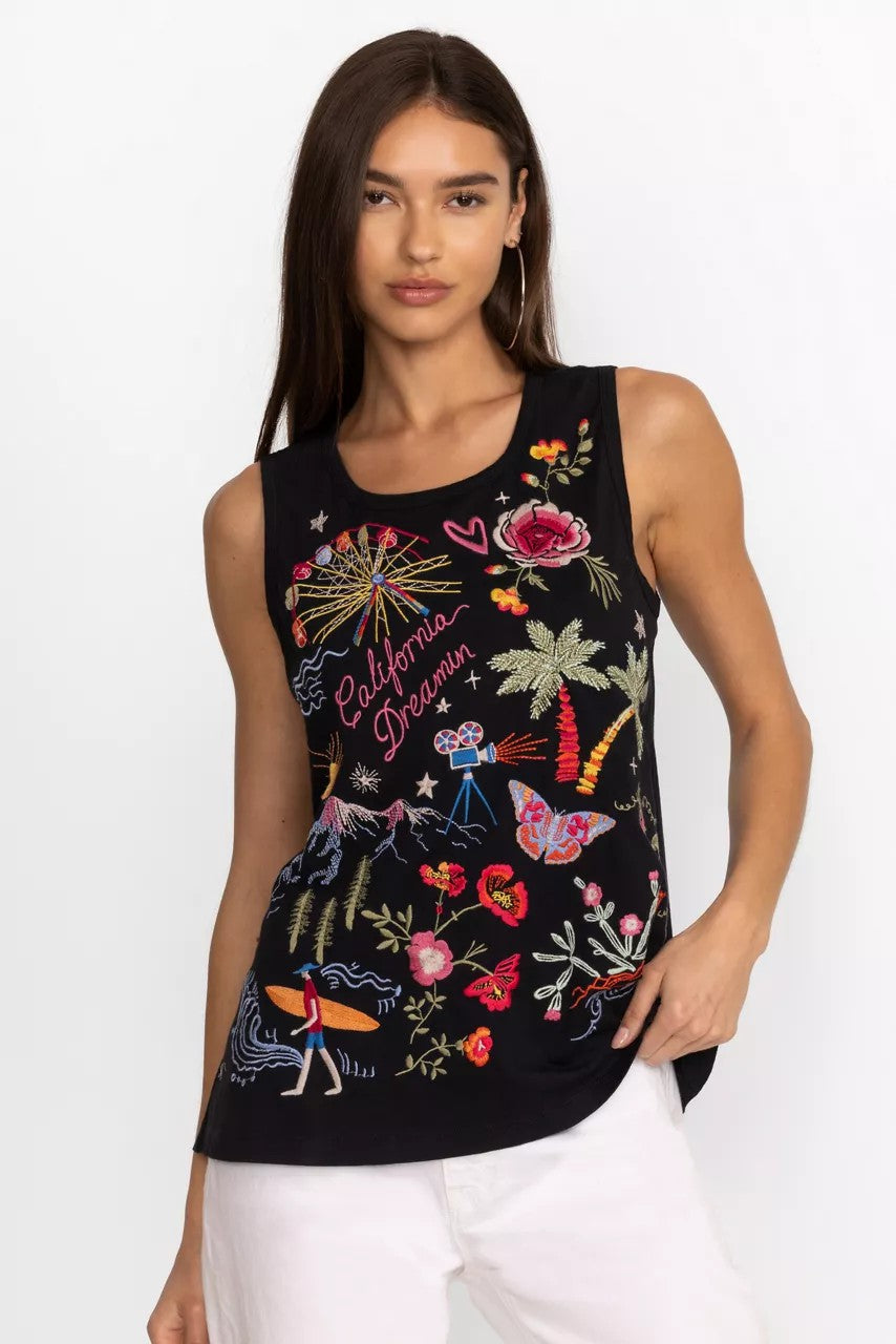 Johnny Was Women CALIFORNIA KNIT TANK