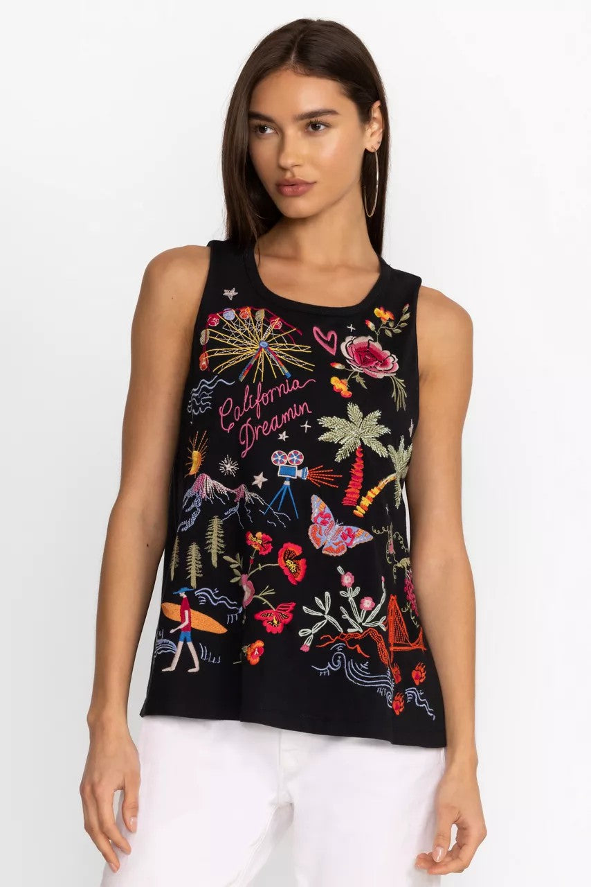 Johnny Was Women CALIFORNIA KNIT TANK