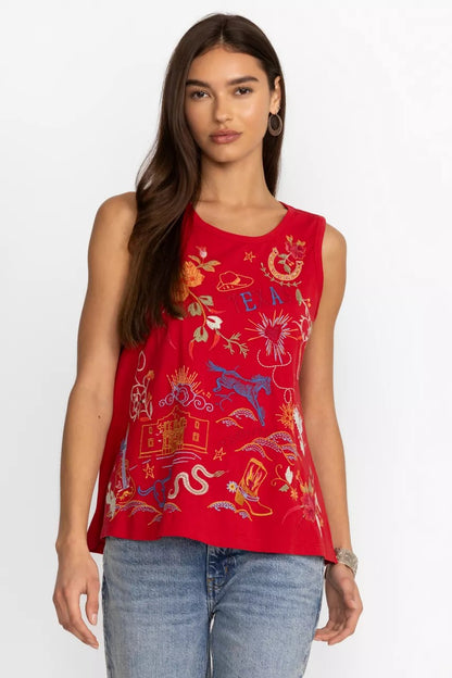 Johnny Was Women TEXAS KNIT TANK