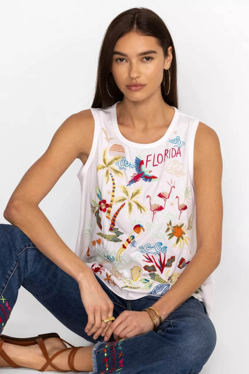 Johnny Was Women FLORIDA KNIT TANK