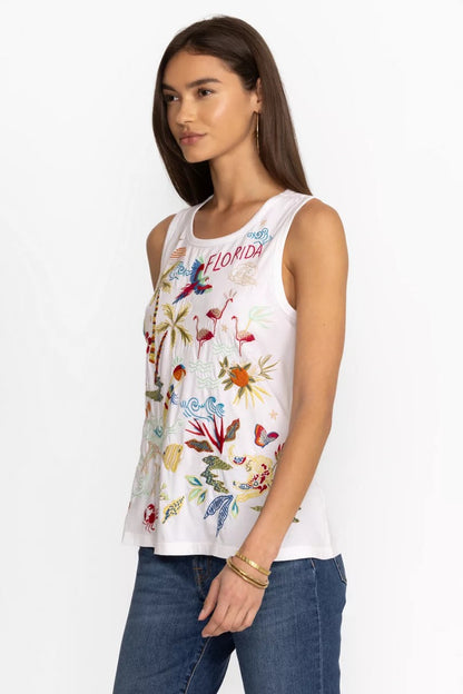 Johnny Was Women FLORIDA KNIT TANK