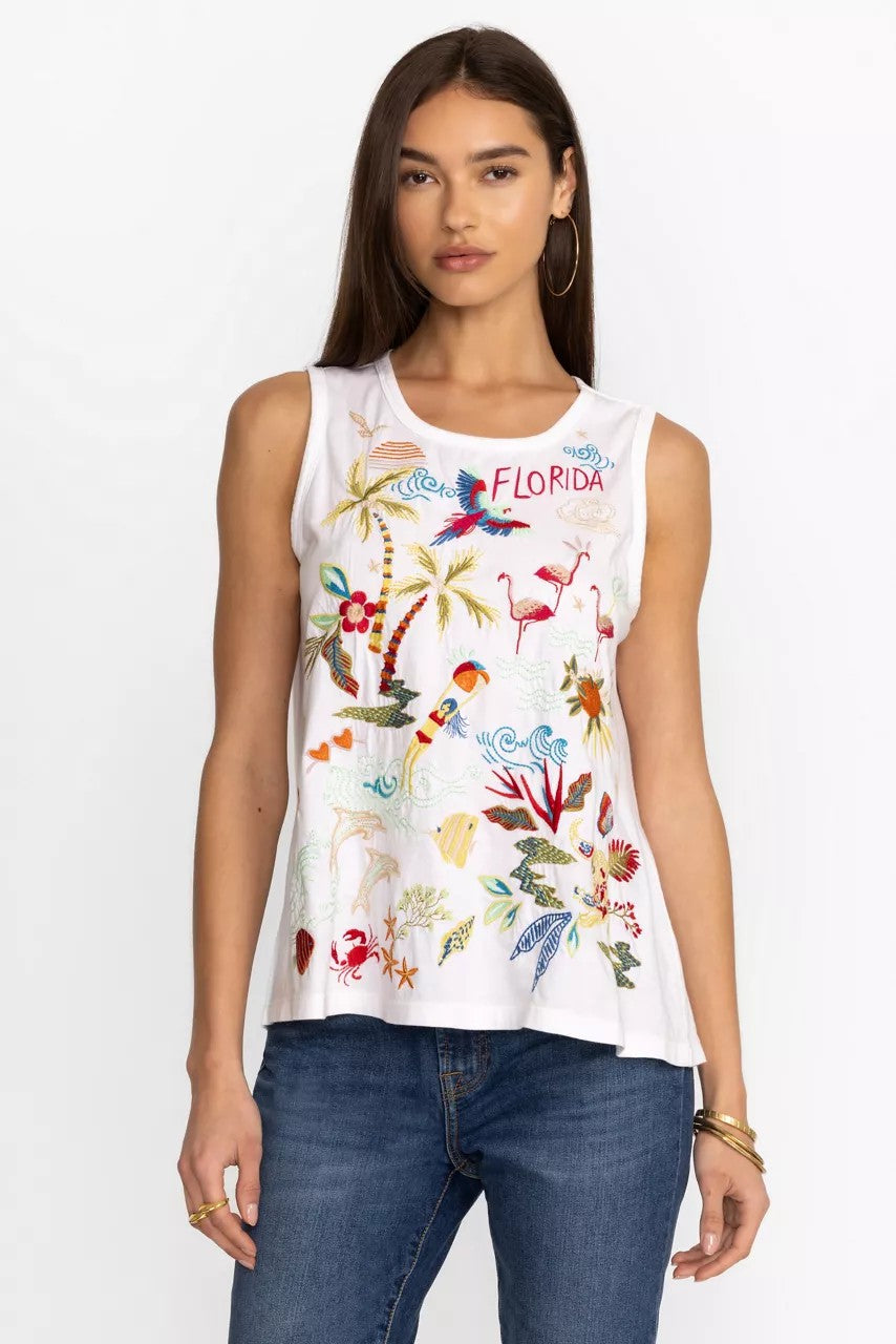 Johnny Was Women FLORIDA KNIT TANK