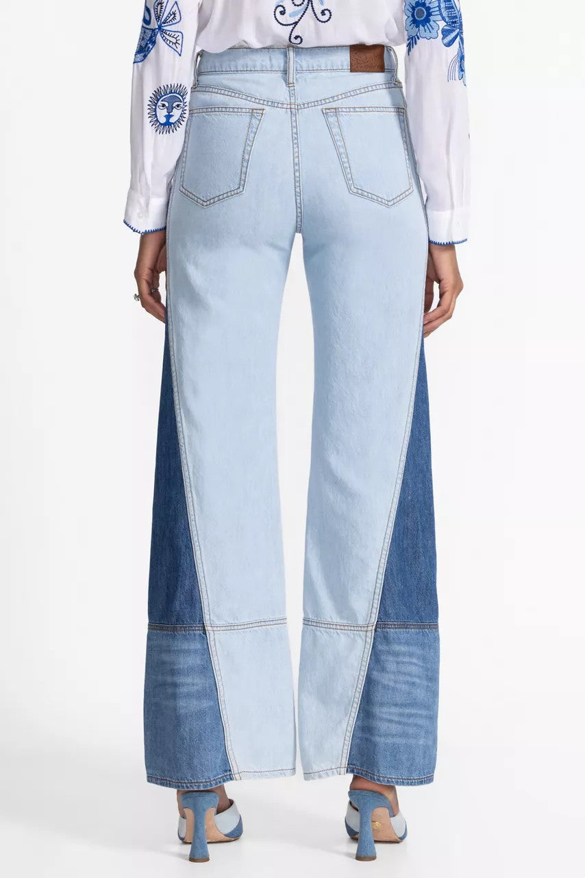 Johnny Was Women THE PIECED STRAIGHT FLARE JEAN