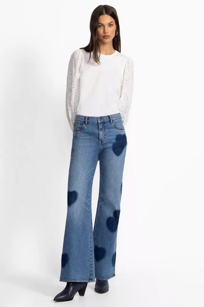 Johnny Was Women THE STRAIGHT FLARE JEAN