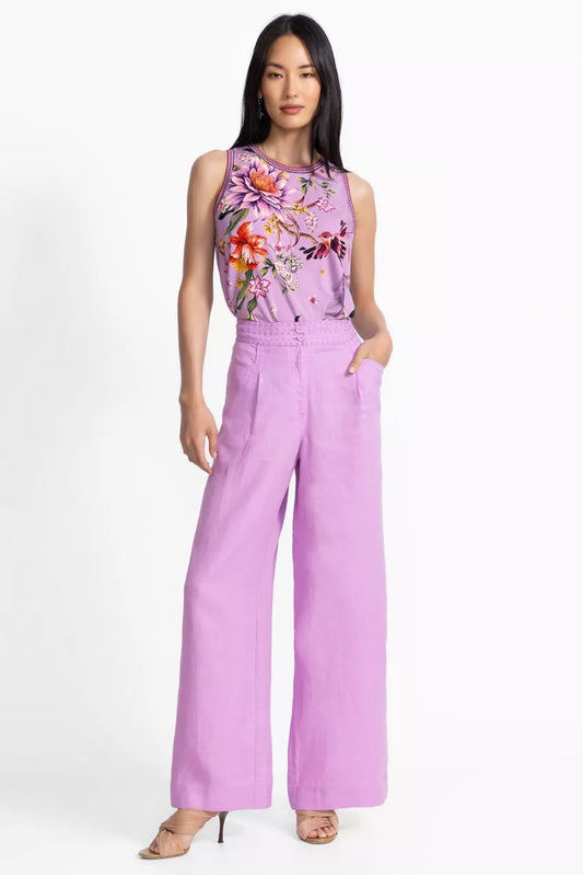 Johnny Was Women WIDE LEG PLEAT PANT
