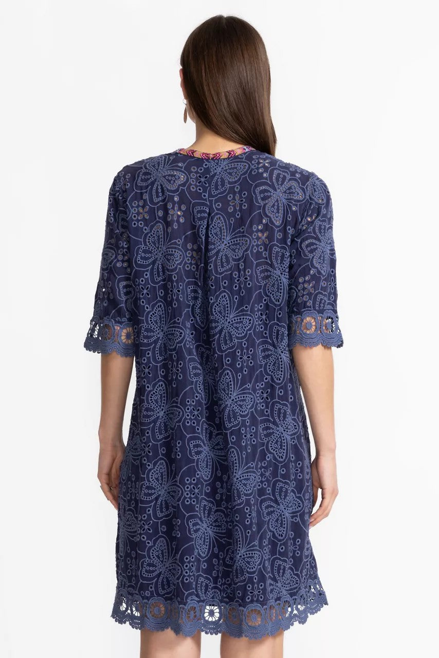 Johnny Was Women MALFI MANDARIN COLLAR DRESS