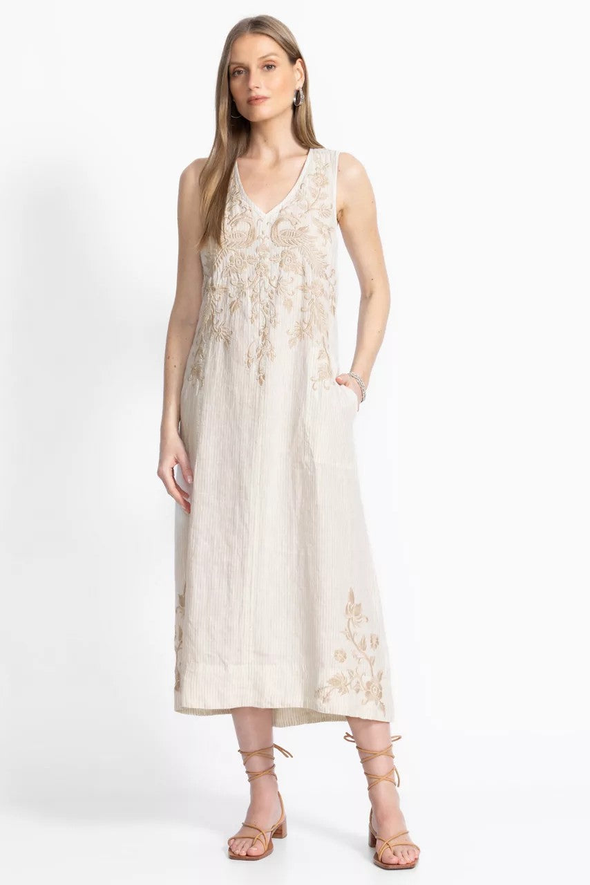 Johnny Was Women LINEN TANK DRESS