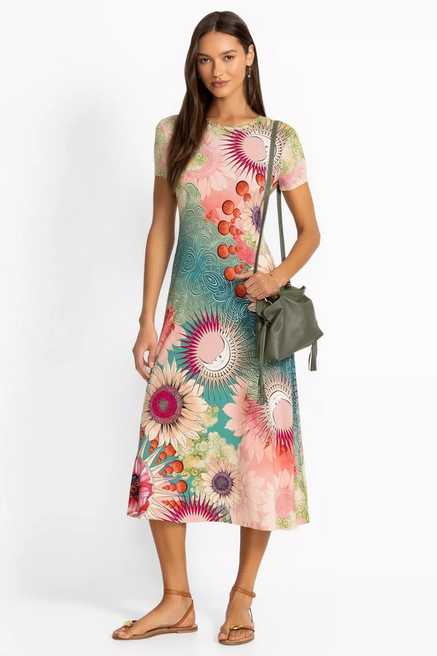Johnny Was Women THE JANIE FAVORITE CAP SLEEVE DRESS
