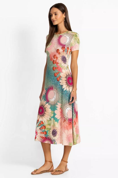 Johnny Was Women THE JANIE FAVORITE CAP SLEEVE DRESS
