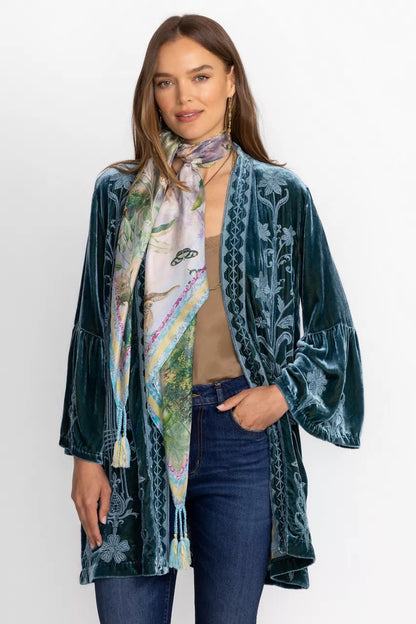 Johnny Was Women RAWI SILK SCARF