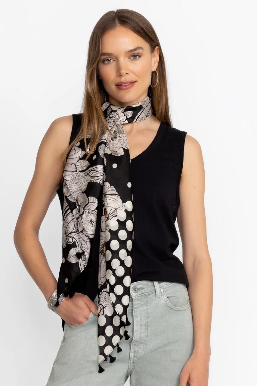 Johnny Was Women DAISY DUCHESSE SILK SCARF