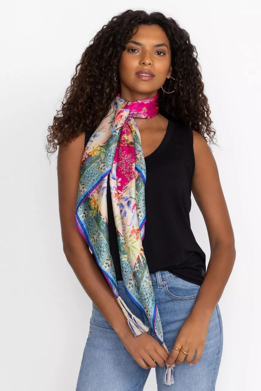 Johnny Was Women FIORAH SILK SCARF