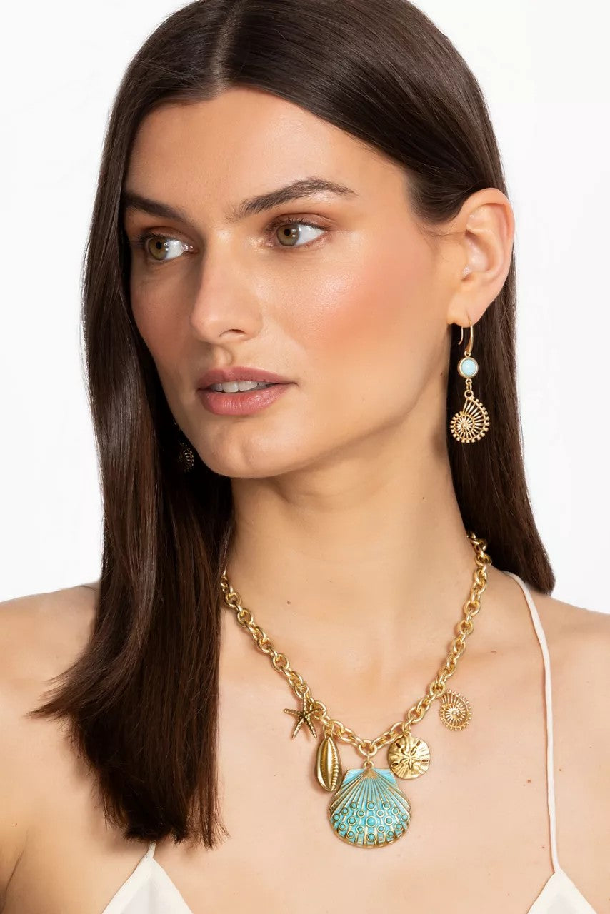Johnny Was Women SEASCAPE CHARM NECKLACE