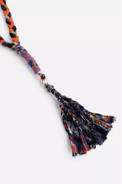 Johnny Was Women BRAIDED CRYSTAL NECKLACE