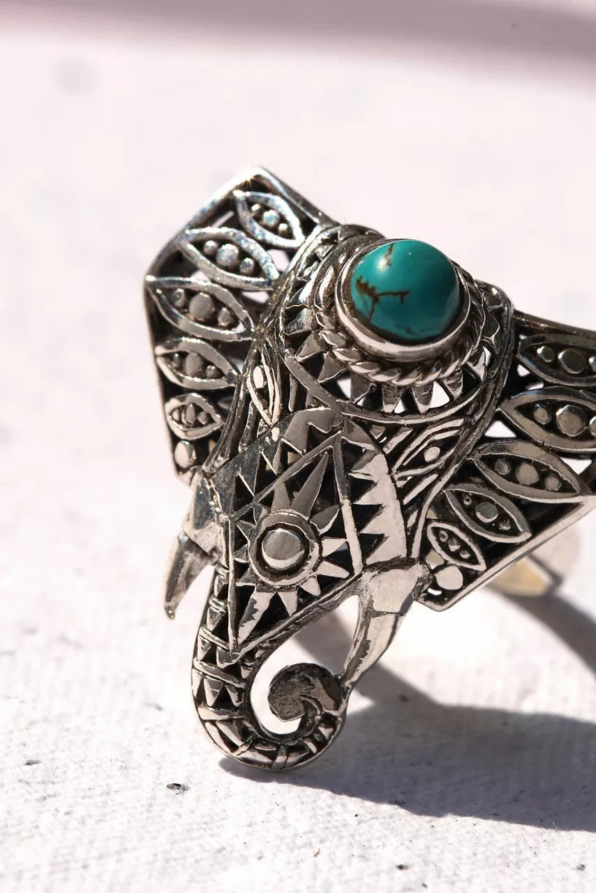 Johnny Was Women ELEPHANT EYES RING