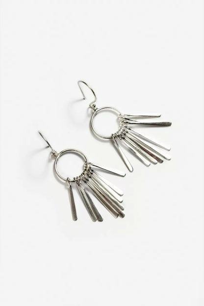 Johnny Was Women FEATHER CASCADE EARRINGS