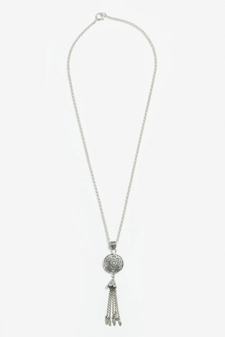 Johnny Was Women FLOWER BELL NECKLACE