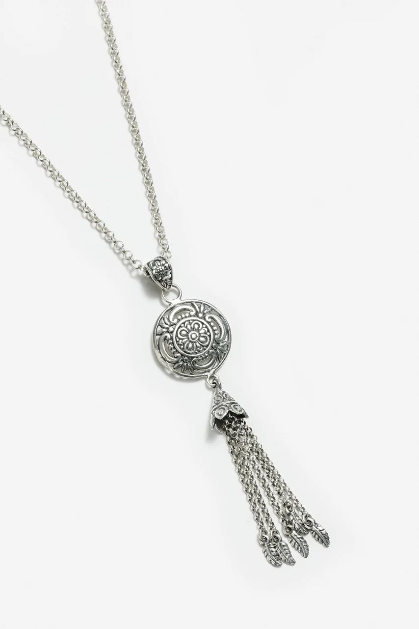 Johnny Was Women FLOWER BELL NECKLACE