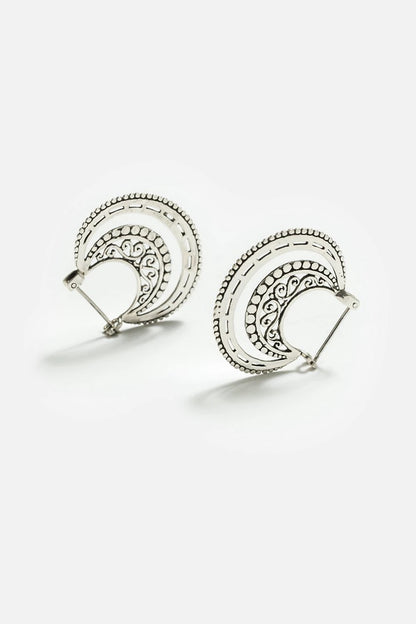 Johnny Was Women AMAZING CURVE HOOP EARRINGS