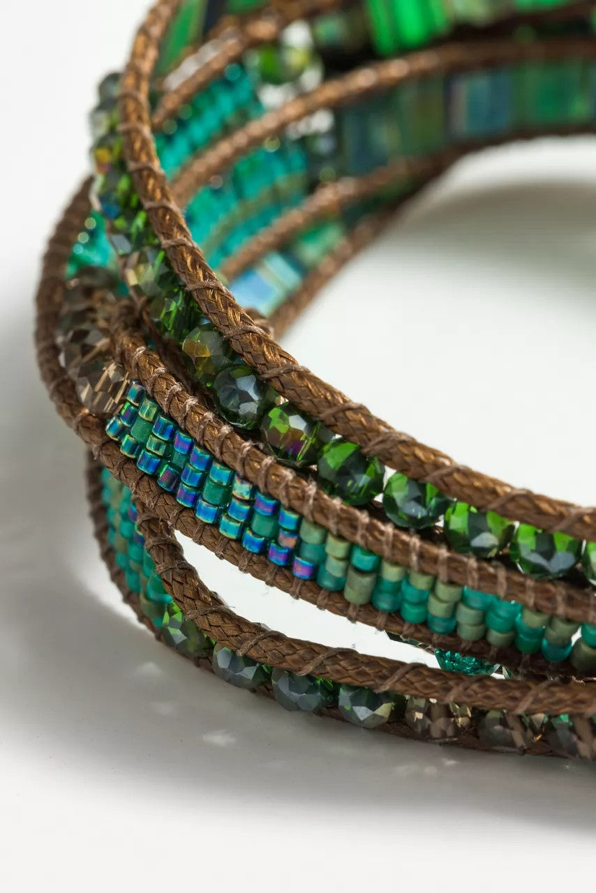 Johnny Was Women BEADED WRAP BRACELET
