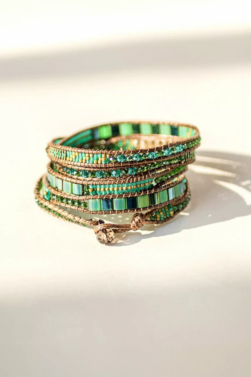 Johnny Was Women BEADED WRAP BRACELET