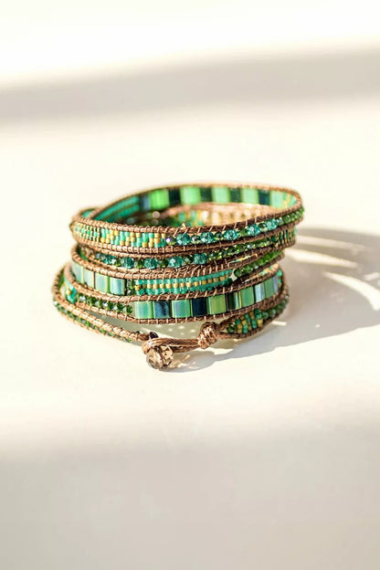 Johnny Was Women BEADED WRAP BRACELET