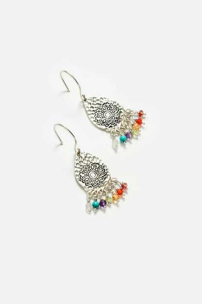 Johnny Was Women CHAKRA DROP DANGLE EARRINGS