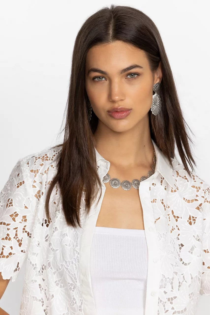 Johnny Was Women RIVER RANCH CONCHO NECKLACE