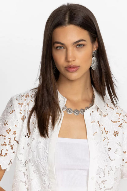 Johnny Was Women RIVER RANCH CONCHO NECKLACE