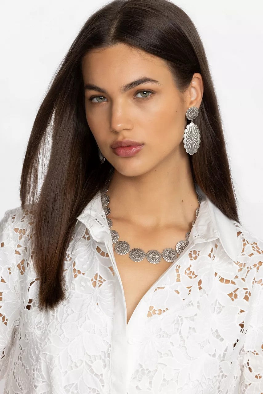 Johnny Was Women RIVER RANCH CONCHO EARRING
