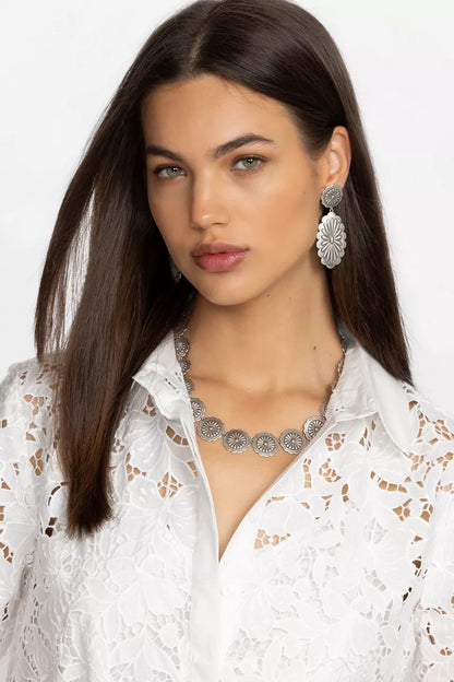 Johnny Was Women RIVER RANCH CONCHO EARRING