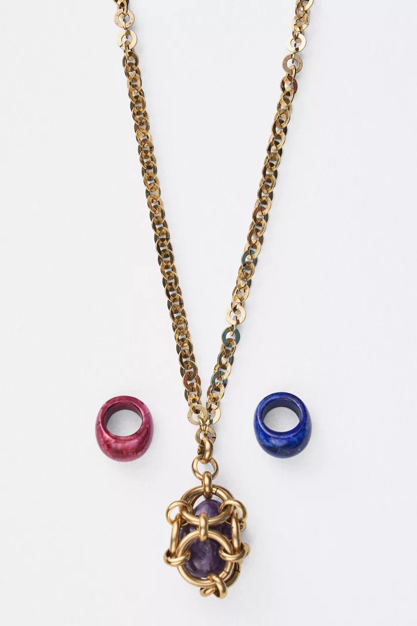 Johnny Was Women GEMSTONE DOME RING