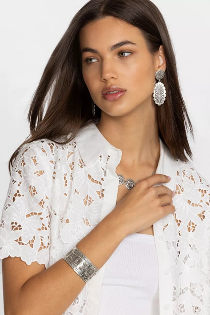 Johnny Was Women RIVER RANCH CONCHO CUFF