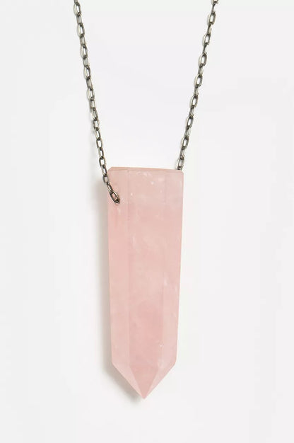 Johnny Was Women Joseph Brooks Rose Quartz Necklace