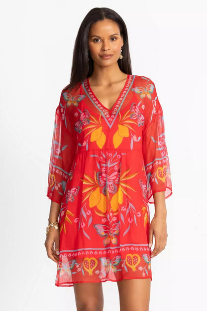 Johnny Was Women BARBARA MINI DRESS