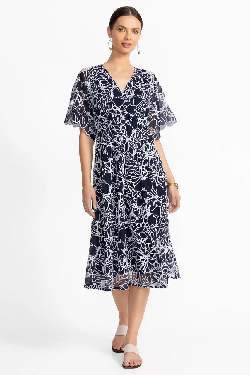 Johnny Was Women EYELET BLOOM DRESS