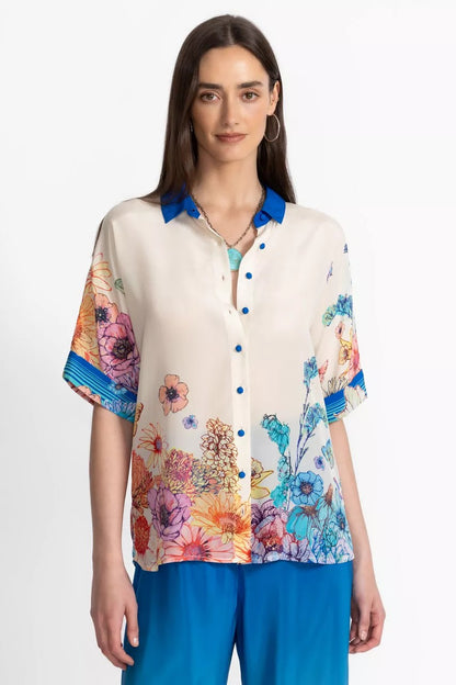 Johnny Was Women FERNANDA BUTTON DOWN SHIRT