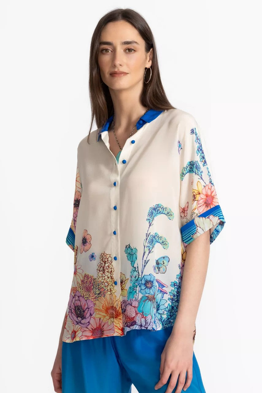 Johnny Was Women FERNANDA BUTTON DOWN SHIRT