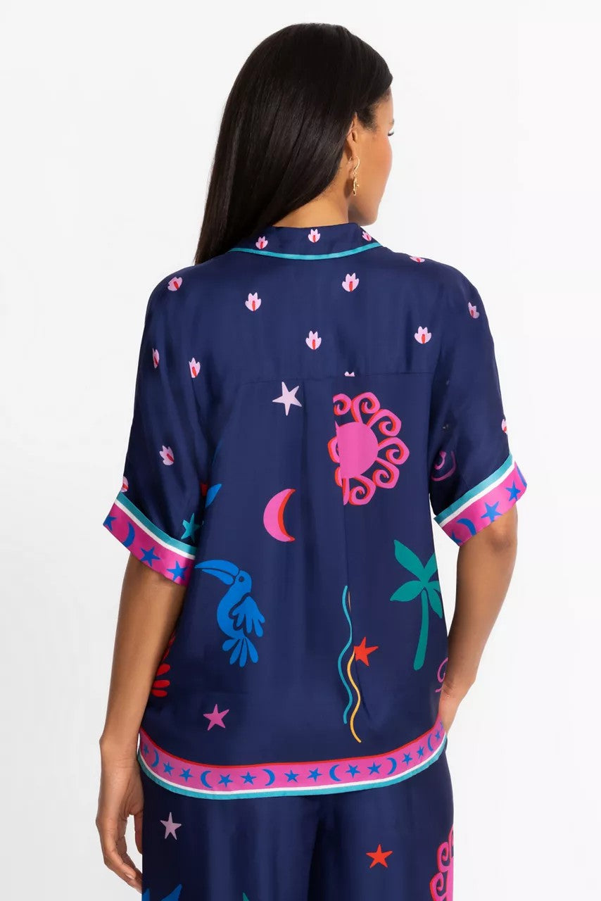 Johnny Was Women FERNANDA BUTTON DOWN SHIRT