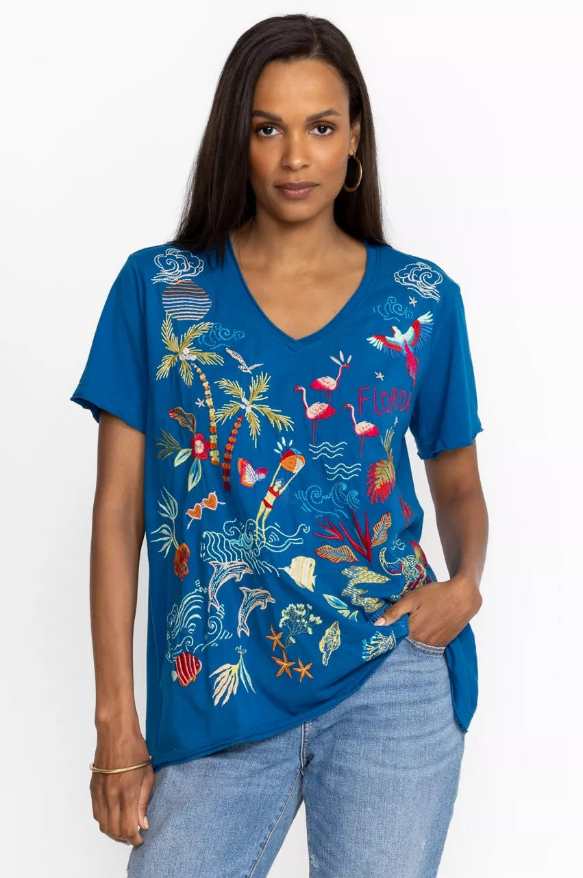 Johnny Was Women FLORIDA EVERYDAY TEE
